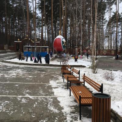 Скамейка СК-52 Урна Корт