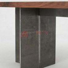 Cтол на металлическом основании (Лофт) STL-001
