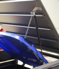 Ограждение контейнера для мусора 3 секции