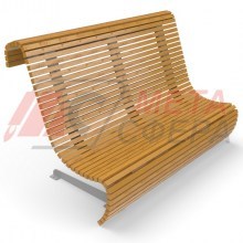 Скамейка "Пифагор"  большая 2,5м